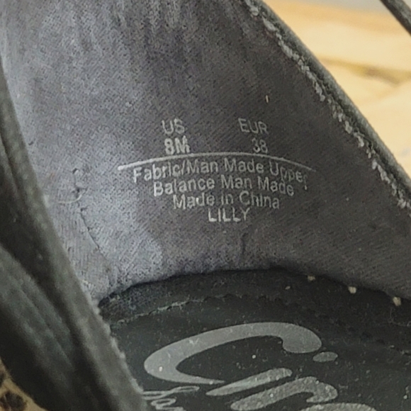 Sam Edelman Circus Lilly black stripe espadrille lace up flats - Picture 6 of 11